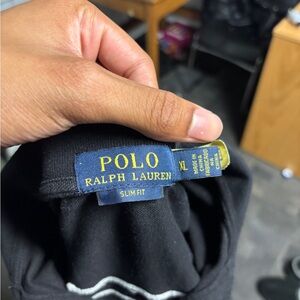 Polo by Ralph Lauren Black Slim Fit Shirt